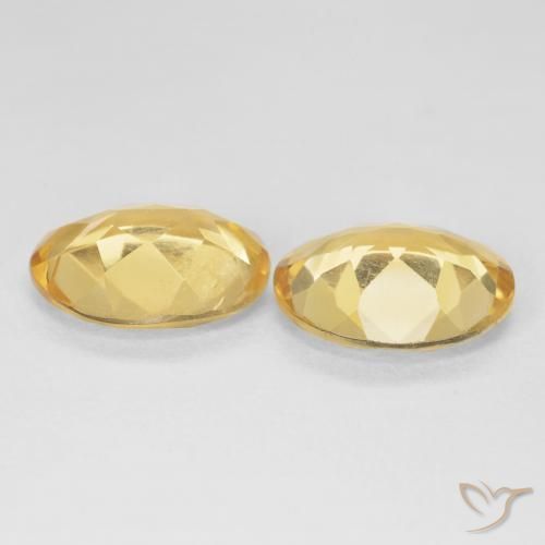Shop natural 6.64ct ミディアムゴールド シトリン gems, 楕円形, from ブラジル at GemSelect. In stock, global shipping!