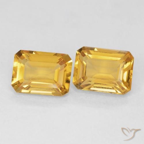 Shop natural 2.80ct ミディアムゴールデン シトリン gems, 八角形 / エメラルドカット, from ブラジル at GemSelect. In stock, global shipping!