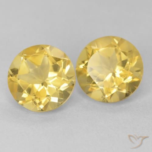 Shop natural 3.58ct ゴールドオレンジ シトリン gems, ラウンド, from ブラジル at GemSelect. In stock, global shipping!