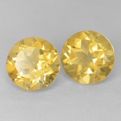 Shop natural 3.87ct ゴールドオレンジ シトリン gems, ラウンド, from ブラジル at GemSelect. In stock, global shipping!