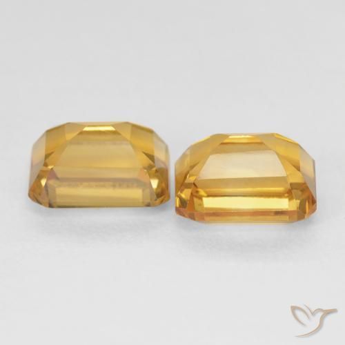 Shop natural 3.63ct ゴールドオレンジ シトリン gems, 八角形 / エメラルドカット, from ブラジル at GemSelect. In stock, global shipping!