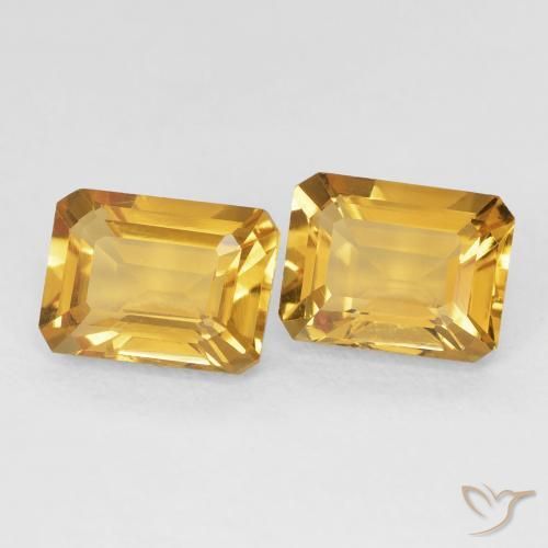 Shop natural 3.20ct Medium Dark-Golden シトリン gems, 八角形 / エメラルドカット, from ブラジル at GemSelect. In stock, global shipping!