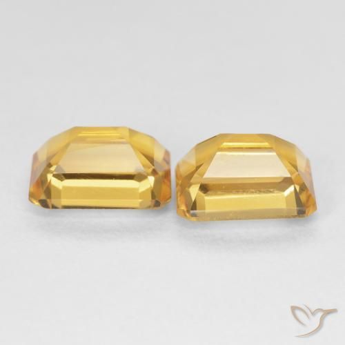 Shop natural 3.20ct Medium Dark-Golden シトリン gems, 八角形 / エメラルドカット, from ブラジル at GemSelect. In stock, global shipping!