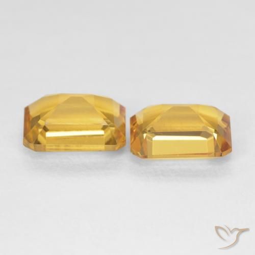Shop natural 2.95ct ゴールドオレンジ シトリン gems, 八角形 / エメラルドカット, from ブラジル at GemSelect. In stock, global shipping!