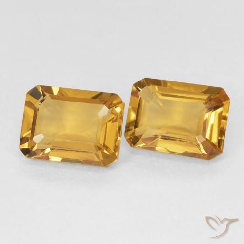 Shop natural 3.01ct Medium Light-Golden シトリン gems, 八角形 / エメラルドカット, from ブラジル at GemSelect. In stock, global shipping!