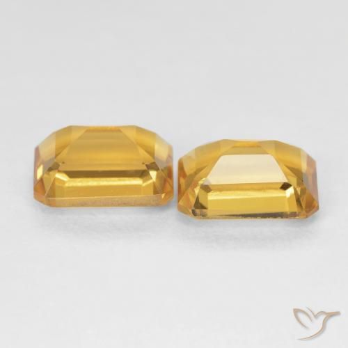 Shop natural 3.01ct Medium Light-Golden シトリン gems, 八角形 / エメラルドカット, from ブラジル at GemSelect. In stock, global shipping!