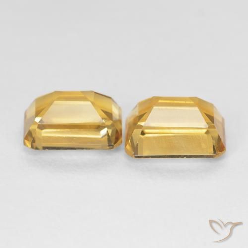 Shop natural 3.23ct ダークゴールデン シトリン gems, 八角形 / エメラルドカット, from ブラジル at GemSelect. In stock, global shipping!