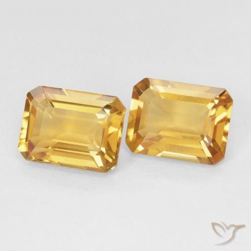 Shop natural 2.93ct オレンジゴールド シトリン gems, 八角形 / エメラルドカット, from ブラジル at GemSelect. In stock, global shipping!