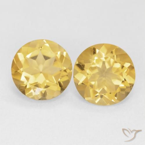 Shop natural 3.22ct ミディアムゴールデン シトリン gems, ラウンド, from ブラジル at GemSelect. In stock, global shipping!