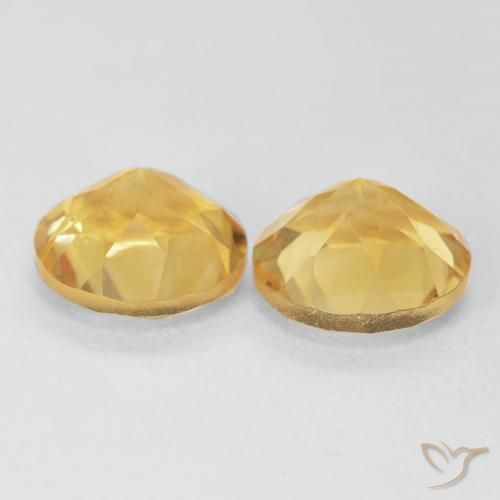 Shop natural 3.66ct ミディアムゴールド シトリン gems, ラウンド, from ブラジル at GemSelect. In stock, global shipping!