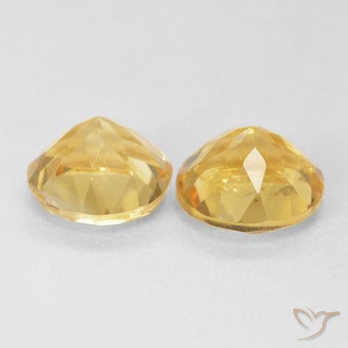 Shop natural 3.68ct ミディアムゴールド シトリン gems, ラウンド, from ブラジル at GemSelect. In stock, global shipping!