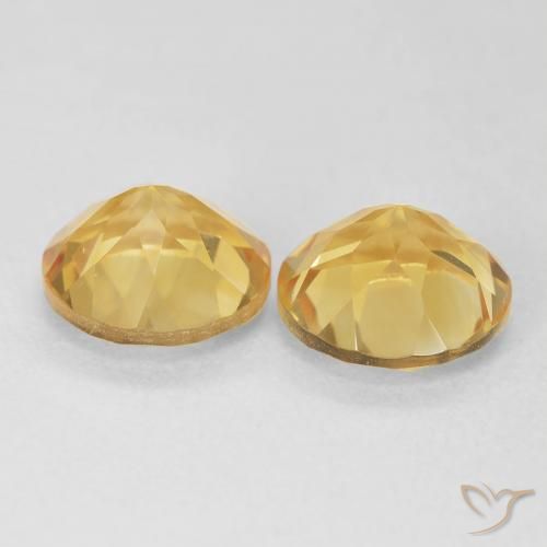 Shop natural 3.59ct ミディアムゴールド シトリン gems, ラウンド, from ブラジル at GemSelect. In stock, global shipping!