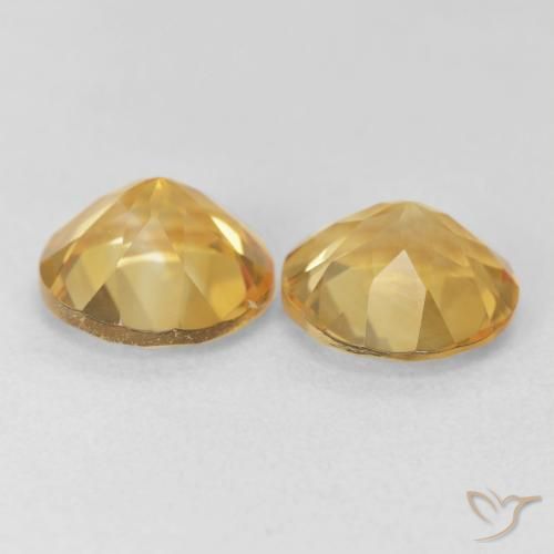 Shop natural 3.44ct ミディアムゴールド シトリン gems, ラウンド, from ブラジル at GemSelect. In stock, global shipping!