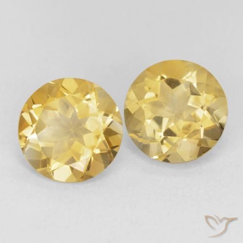 Shop natural 3.29ct ゴールド シトリン gems, ラウンド, from ブラジル at GemSelect. In stock, global shipping!