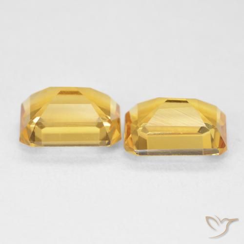 Shop natural 2.86ct ゴールド シトリン gems, 八角形 / エメラルドカット, from ブラジル at GemSelect. In stock, global shipping!