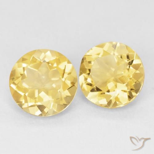 Shop natural 3.58ct トスカーナイエロー シトリン gems, ラウンド, from ブラジル at GemSelect. In stock, global shipping!