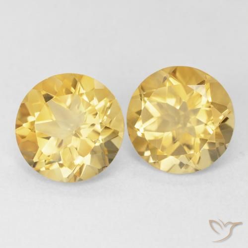 Shop natural 3.62ct ゴールドオレンジ シトリン gems, ラウンド, from ブラジル at GemSelect. In stock, global shipping!