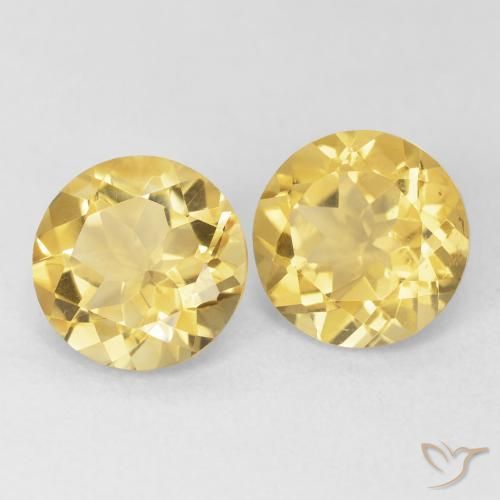 Shop natural 3.61ct トスカーナイエロー シトリン gems, ラウンド, from ブラジル at GemSelect. In stock, global shipping!