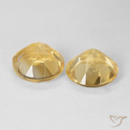 Shop natural 3.60ct ゴールド シトリン gems, ラウンド, from ブラジル at GemSelect. In stock, global shipping!