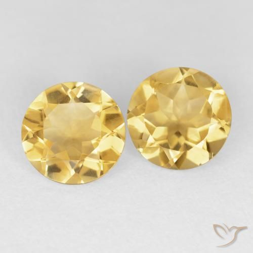 Shop natural 2.96ct ミディアムゴールデン シトリン gems, ラウンド, from ブラジル at GemSelect. In stock, global shipping!