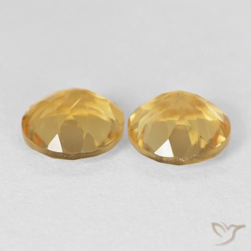 Shop natural 3.76ct ミディアムゴールド シトリン gems, ラウンド, from ブラジル at GemSelect. In stock, global shipping!