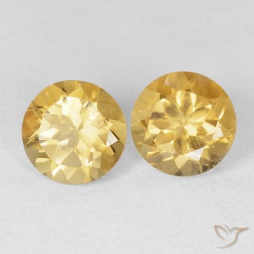 Shop natural 2.45ct ゴールド シトリン gems, ラウンド, from ブラジル at GemSelect. In stock, global shipping!