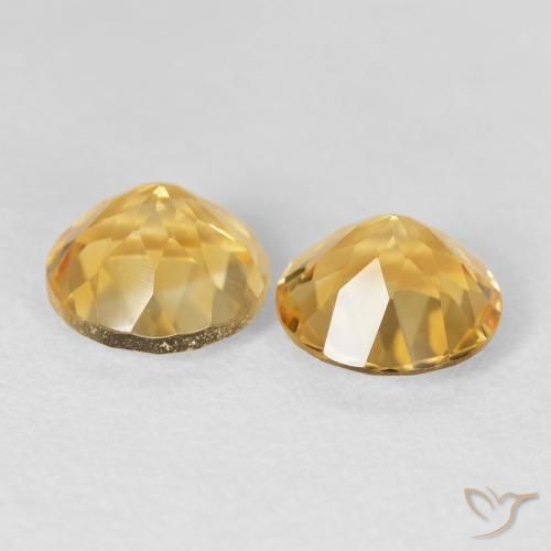Shop natural 3.68ct ゴールド シトリン gems, ラウンド, from ブラジル at GemSelect. In stock, global shipping!