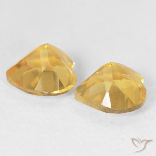 Shop natural 1.42ct 濃いゴールデンオレンジ シトリン gems, 心臓, from ブラジル at GemSelect. In stock, global shipping!