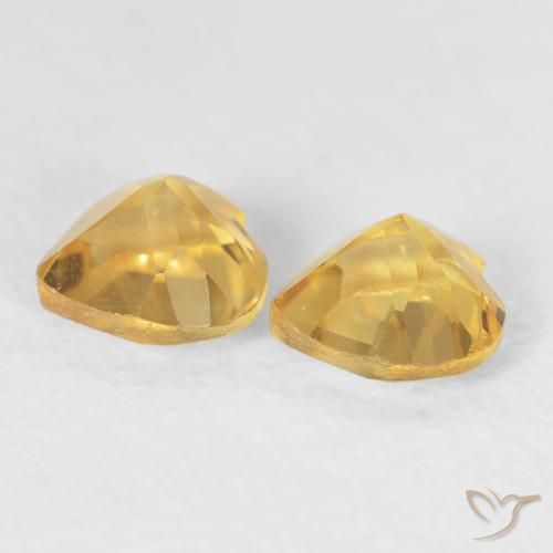 Shop natural 0.88ct ゴールド シトリン gems, 心臓, from ブラジル at GemSelect. In stock, global shipping!