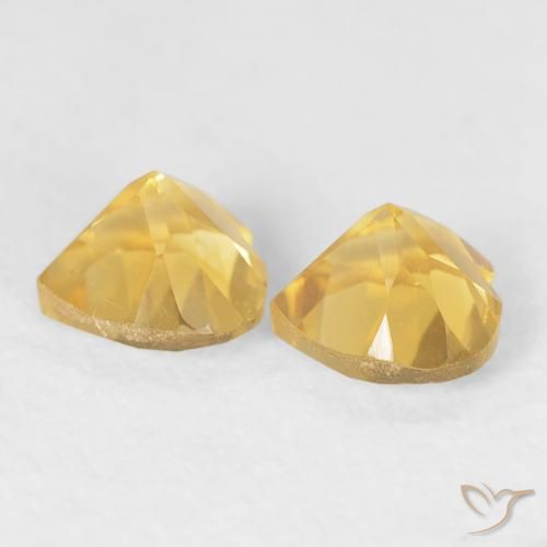 Shop natural 0.89ct ゴールド シトリン gems, 心臓, from ブラジル at GemSelect. In stock, global shipping!