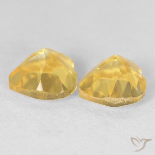 Shop natural 1.58ct ゴールドオレンジ シトリン gems, 心臓, from ブラジル at GemSelect. In stock, global shipping!