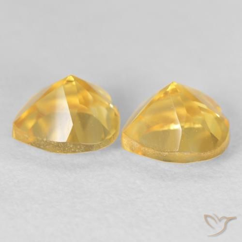 Shop natural 1.58ct ゴールド シトリン gems, 心臓, from ブラジル at GemSelect. In stock, global shipping!