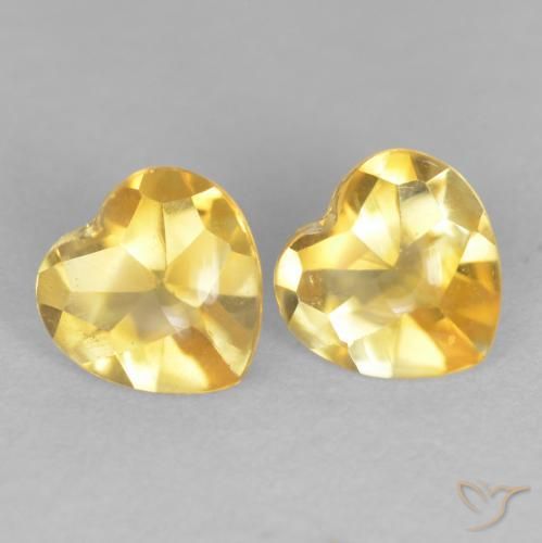 Shop natural 1.65ct ゴールドオレンジ シトリン gems, 心臓, from ブラジル at GemSelect. In stock, global shipping!