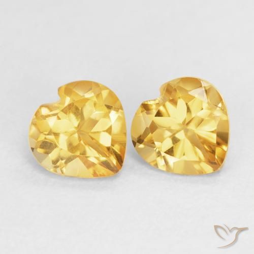 Shop natural 1.47ct トップゴールド シトリン gems, 心臓, from ブラジル at GemSelect. In stock, global shipping!