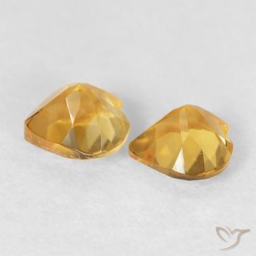 Shop natural 0.82ct ゴールド シトリン gems, 心臓, from ブラジル at GemSelect. In stock, global shipping!
