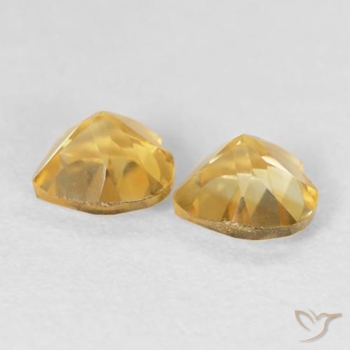Shop natural 1.42ct ゴールド シトリン gems, 心臓, from ブラジル at GemSelect. In stock, global shipping!