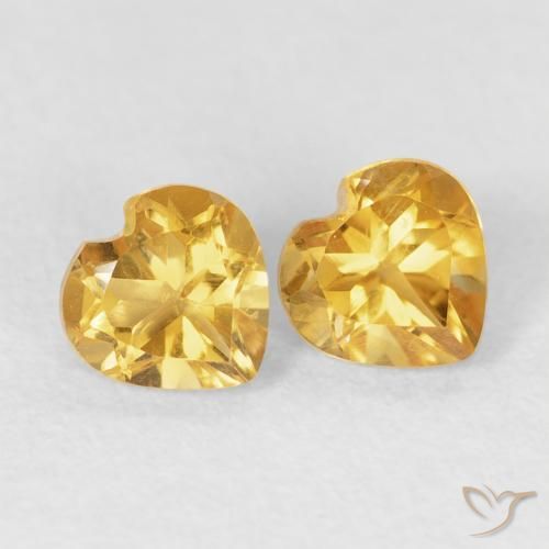 Shop natural 0.90ct ゴールド シトリン gems, 心臓, from ブラジル at GemSelect. In stock, global shipping!