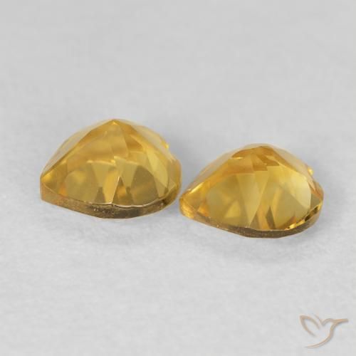 Shop natural 1.37ct ゴールド シトリン gems, 心臓, from ブラジル at GemSelect. In stock, global shipping!