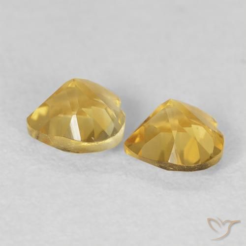 Shop natural 0.94ct ゴールド シトリン gems, 心臓, from ブラジル at GemSelect. In stock, global shipping!