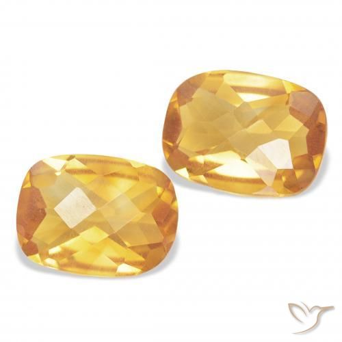 Shop natural 2.23ct 明るいゴールド シトリン gems, クッション, from ブラジル at GemSelect. In stock, global shipping!