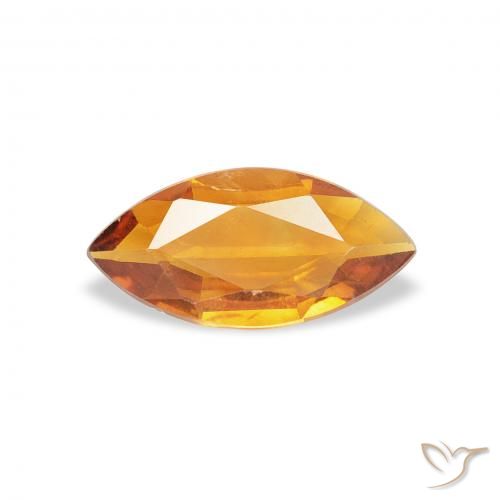 0.36ct 天然 ゴールド シトリン, マーキーズ, VS
