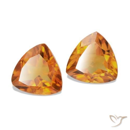 Shop natural 0.88ct ミディアムオレンジ シトリン gems, トリリオン, from ブラジル at GemSelect. In stock, global shipping!