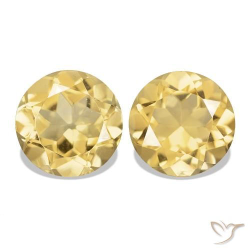 Shop natural 2.46ct ゴールド シトリン gems, ラウンドカット, from ブラジル at GemSelect. In stock, global shipping!