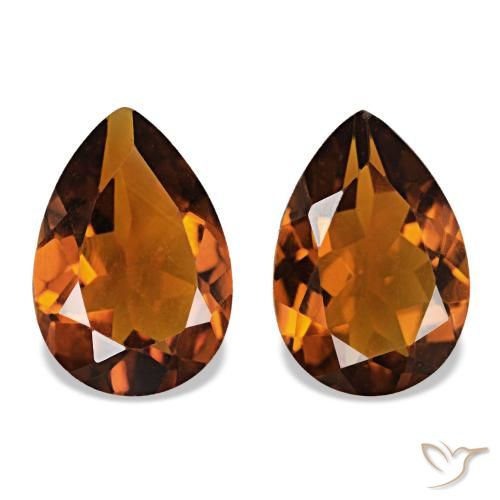 自然派の商品を探す 3.05ct Medium Dark-Orange シトリン 宝石, 洋梨の形, ブラジル からGemSelectで. 在庫あり、世界各国へ発送!
