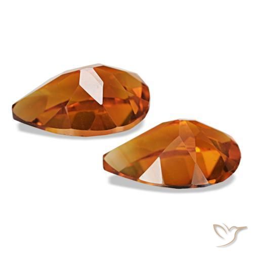 自然派の商品を探す 3.32ct Medium Dark-Orange シトリン 宝石, 洋梨の形, ブラジル からGemSelectで. 在庫あり、世界各国へ発送!