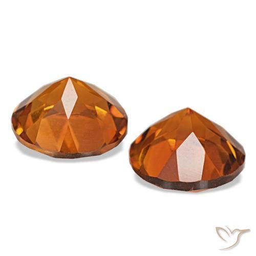 自然派の商品を探す 3.28ct Medium Dark-Orange シトリン 宝石, ラウンドカット, ブラジル からGemSelectで. 在庫あり、世界各国へ発送!