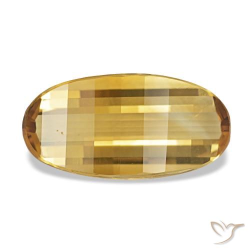 2.18ct ゴールデン シトリン, 楕円形, VVS