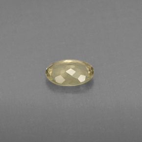 0.68カラットの天然グリーン/ピンクカラーチェンジダイアスポア（6.6×5.1 mm・オーバルカット）