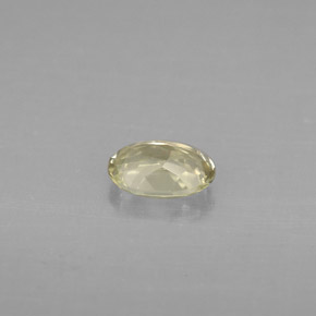 0.61カラットの天然グリーン/ピンクカラーチェンジダイアスポア（6.3×4.4 mm・オーバルカット）