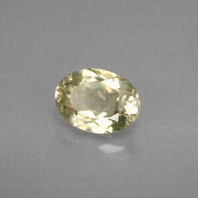 1.56カラットの天然グリーン/ピンクカラーチェンジダイアスポア（8.1×6.1 mm・オーバルカット）